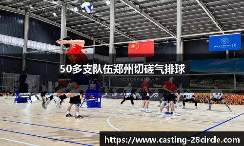 50多支队伍郑州切磋气排球